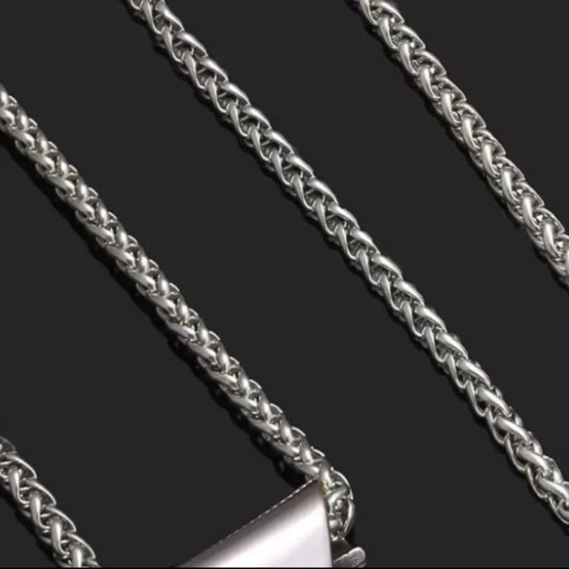 Nordic Viking Stainless Steel Compass Rune Thor Hammer Pendant Necklace*