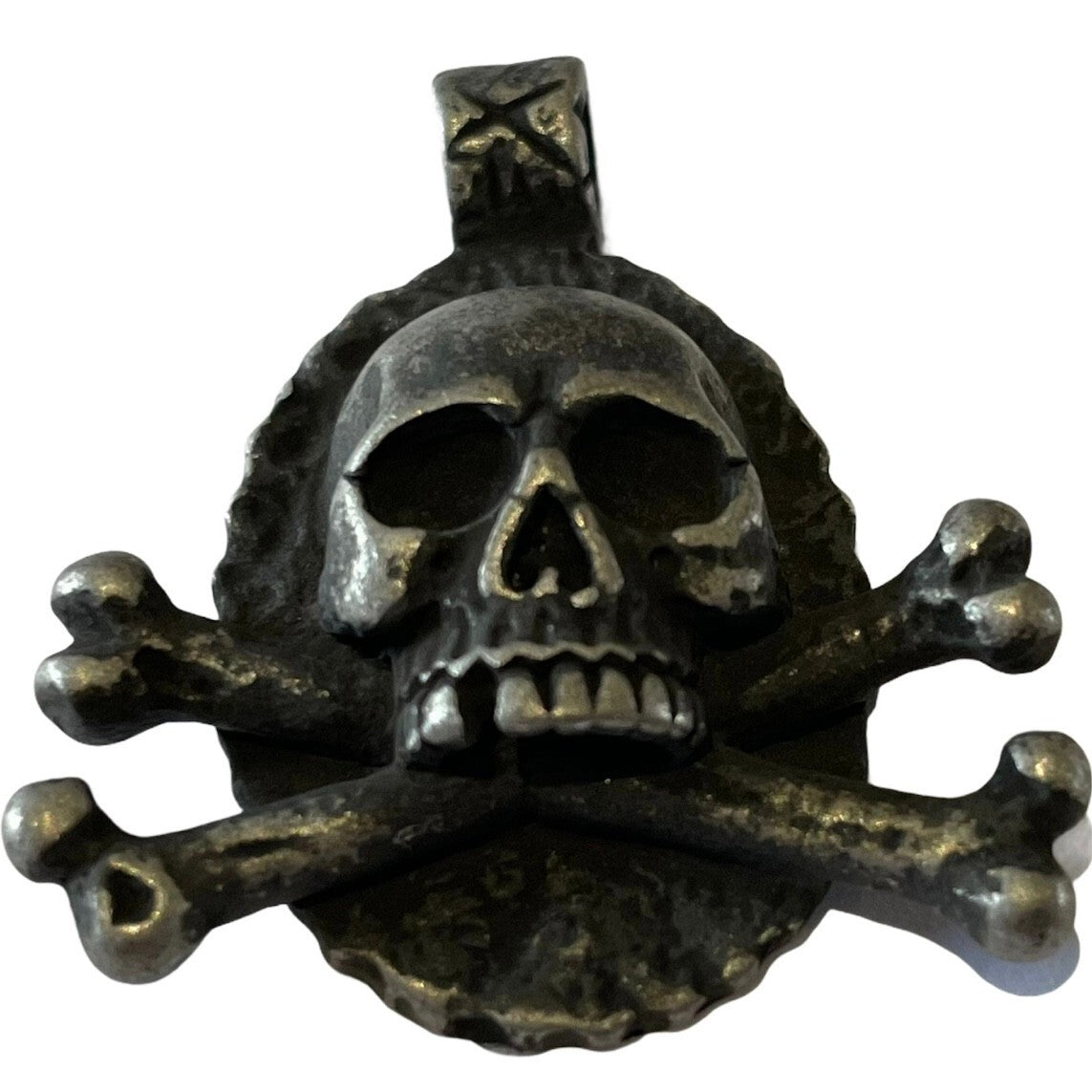Gothic Stainless Steel Crossbones Vintage Skeleton Punk Pendant*