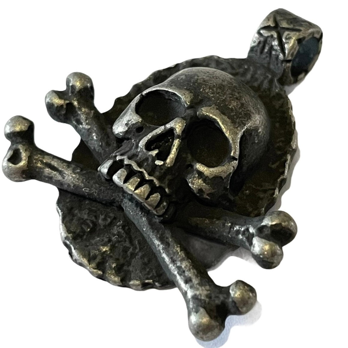 Gothic Stainless Steel Crossbones Vintage Skeleton Punk Pendant*