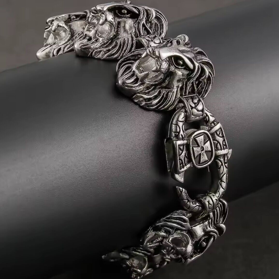 925 Sterling Silver Pagan and Wiccan Charm Bracelet with 8 individual 925 Sterli 3pcs