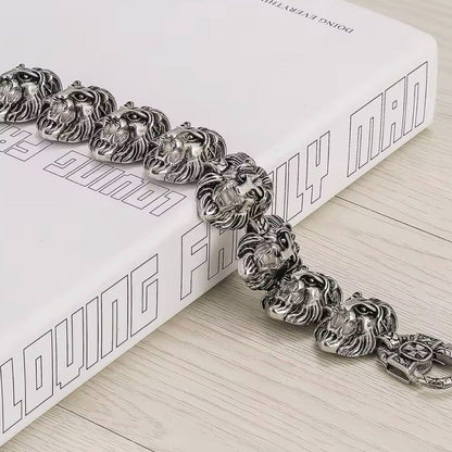 925 Sterling Silver Pagan and Wiccan Charm Bracelet with 8 individual 925 Sterli 3pcs